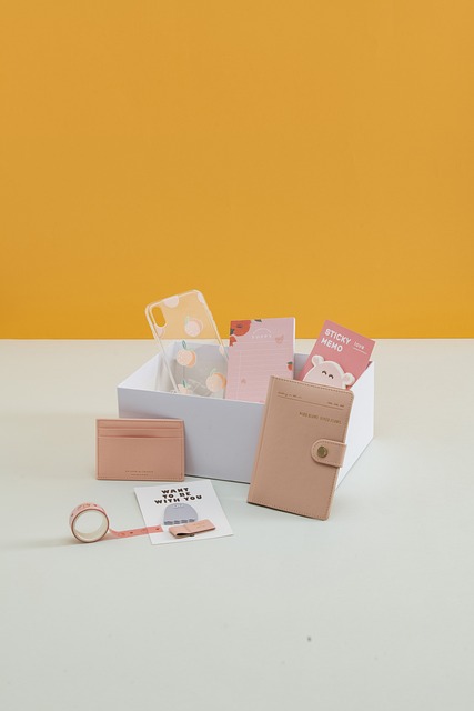 spring gift hamper stationery bundle notebooks pens candle gift wrapped elegant box presentation